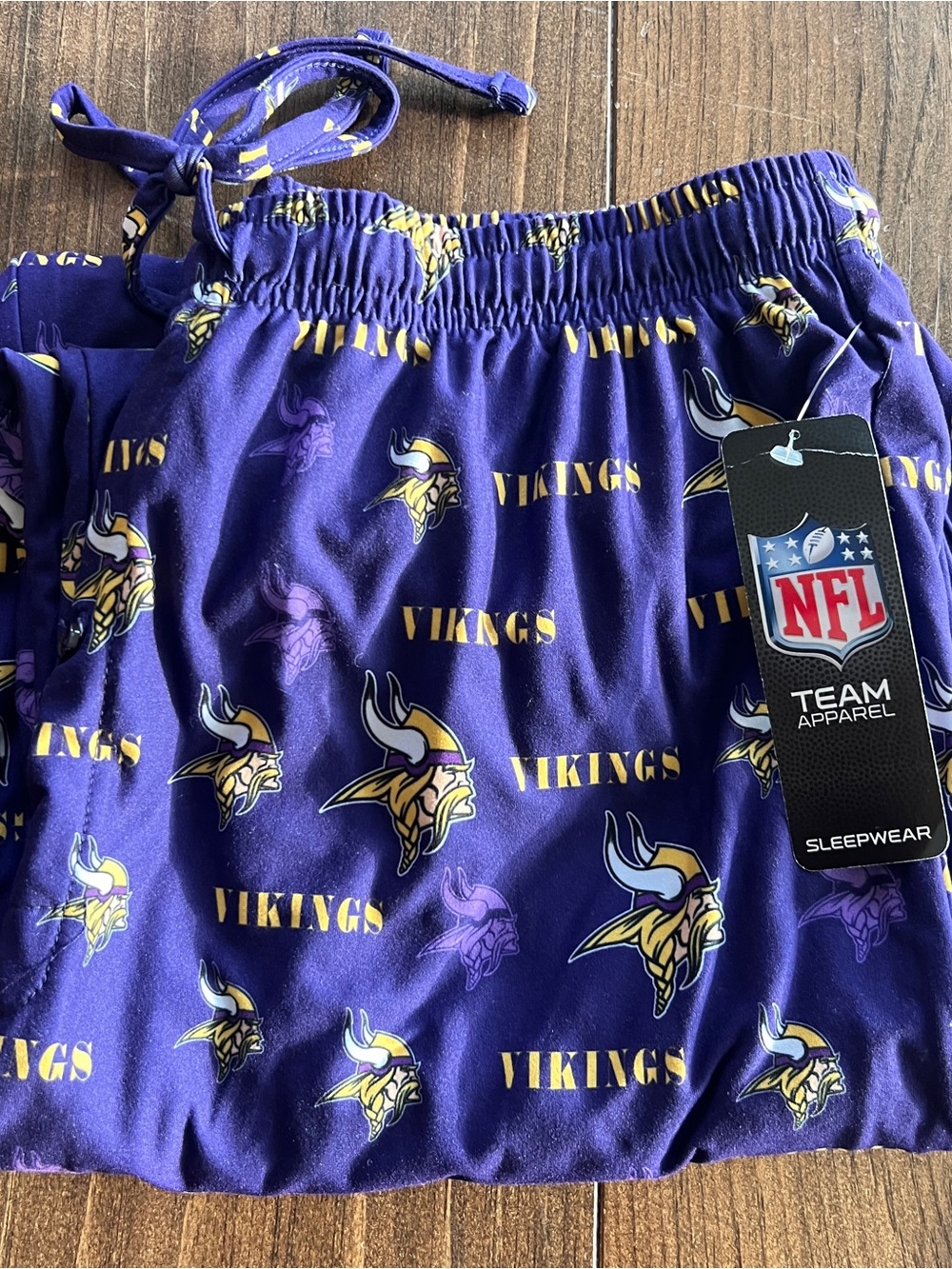 NFL Minnesota Vikings Men’s Pajama Bottoms-medium